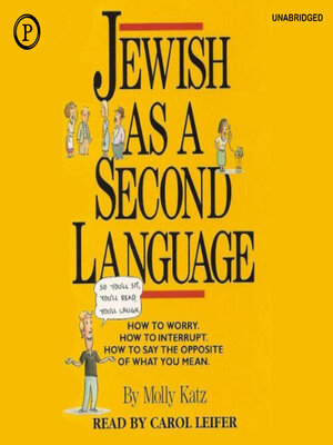 cover image of Jewish as a Second Language